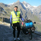 Noseless bike seat by Spongy wonder enables magnificent senior rider to scale the swiss Alps 