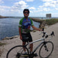 Prostate safe bike seat by Spongy Wonder on a road bike makes everyday a 'beach' in The Florida Keys! 