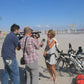 Noseless bike seat gets the spotlight on Romanian TV as couple rides 4200 kms from Portugal to the Black Sea