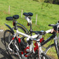 Noseless bikes seats on mates' road bikes means a prostate safe bike seat ride through Australian farmland! 