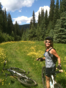 Noseless bike seat saddle makes a female's mountain bike ride in British Columbia a thing of joy! End your cycling nightmare.