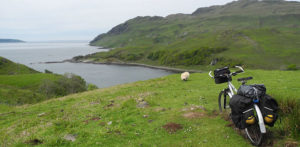 Noseless bike seat  makes a tour of Scotland a comfortable and safe ride. Our prostate safe bike seat produces dream tours!